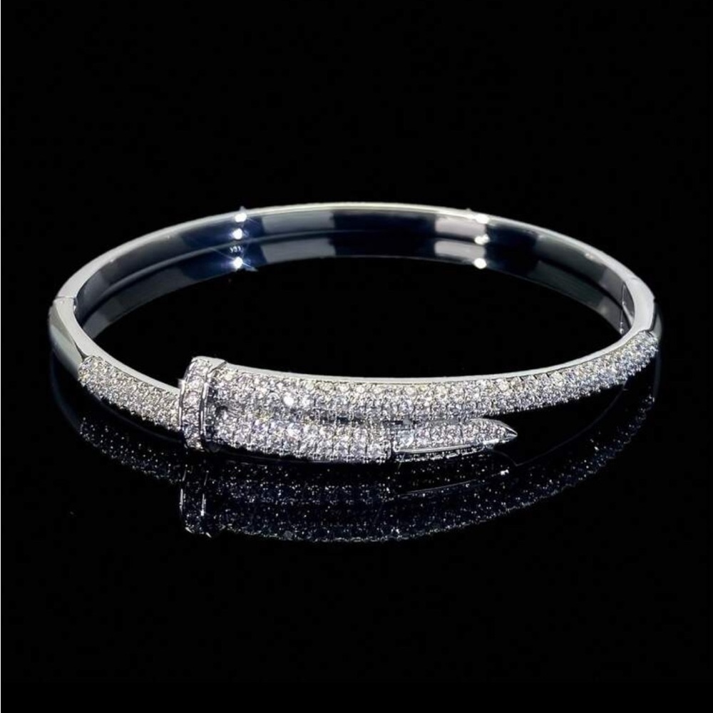 Elegant Silver Bracelet  Plated  Comes with Gift Box